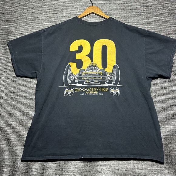 Mooneyes USA Shirt Men's 2XL Black Short Sleeve 30th Anniversary - Picture 13 of 16